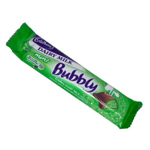 Cadbury-Bubbly Mint-40g